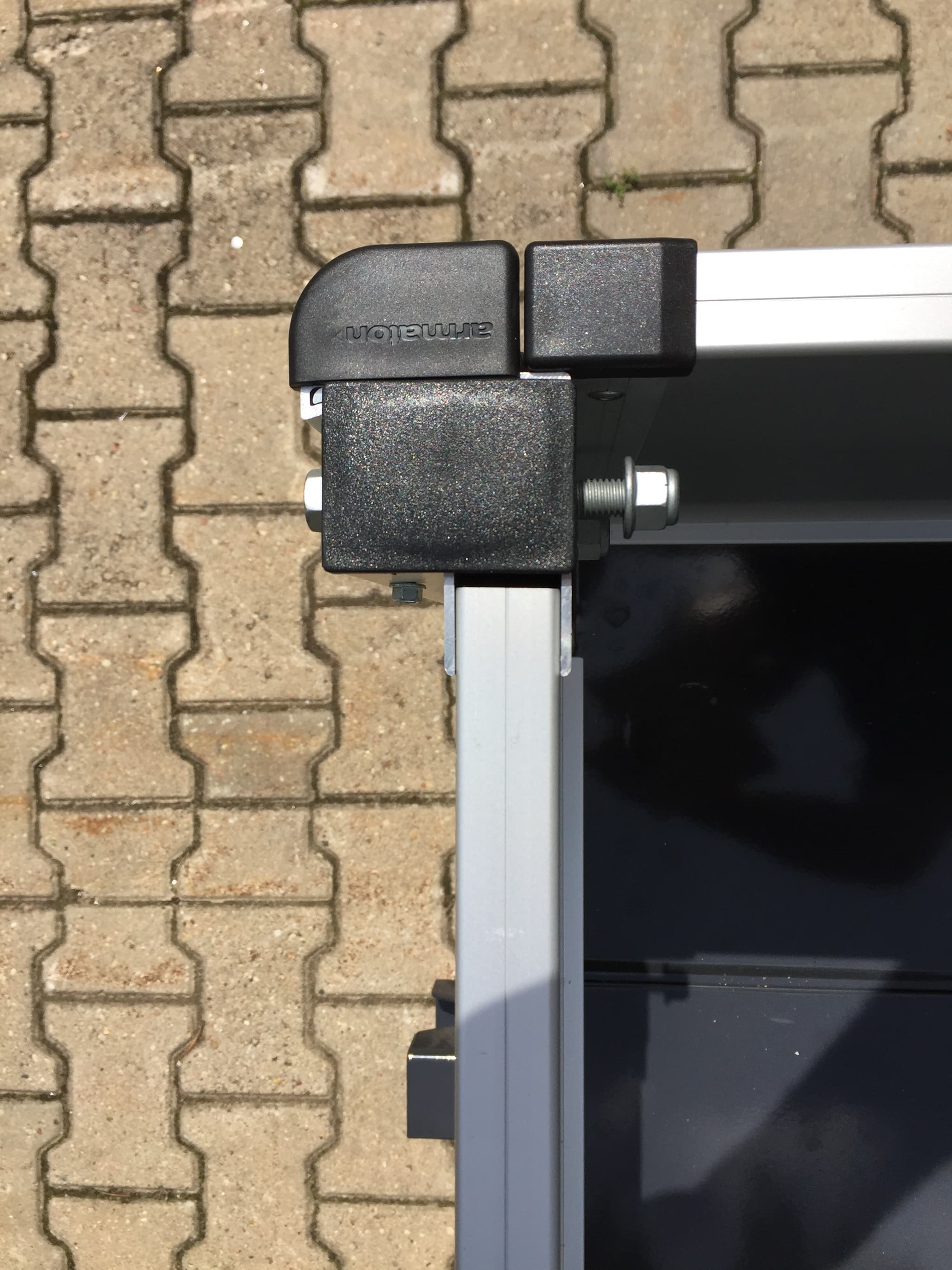 System Armaton 4000 – mechanizm zamykania, widok z góry