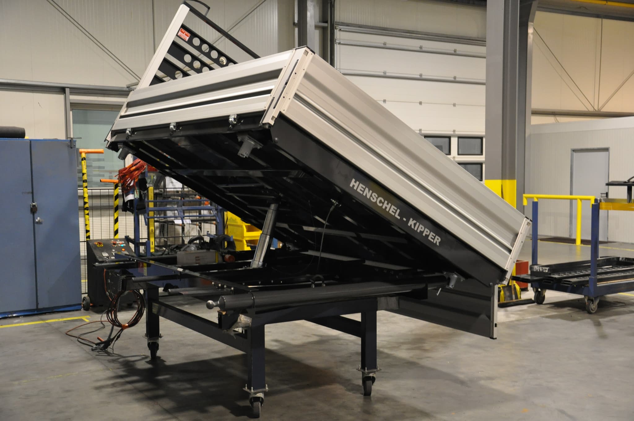 Konfigurator wywrotek – warianty podwozia