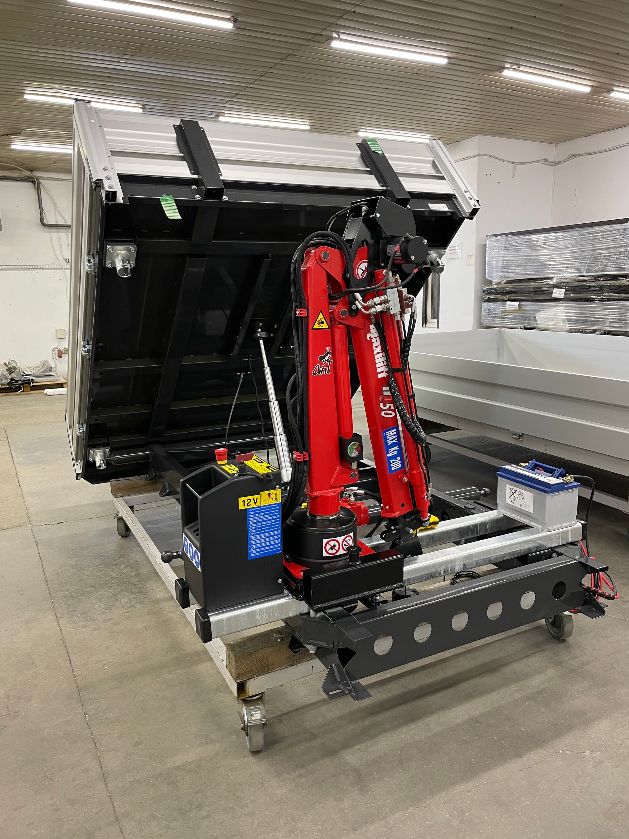 Przedłużenie ramy – montaż urządzeń