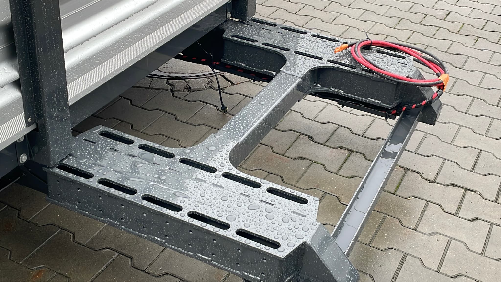 Przedłużenie ramy – zabudowa