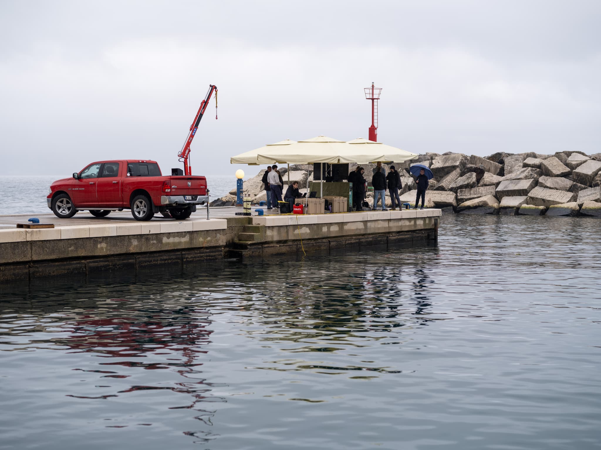 Żurawie HDS Maxilift na paletach
