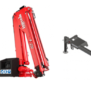 Maxilift ML 270L.2 H … (24V) żuraw + rama podporowa wyposażona w 2 nogi hydrauliczne - MRRC zdalnie sterowany