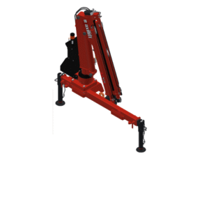 Maxilift ML 270L.2 H …. (12V) żuraw + rama podporowa wyposażona w 2 nogi hydrauliczne - MRRC zdalnie sterowany